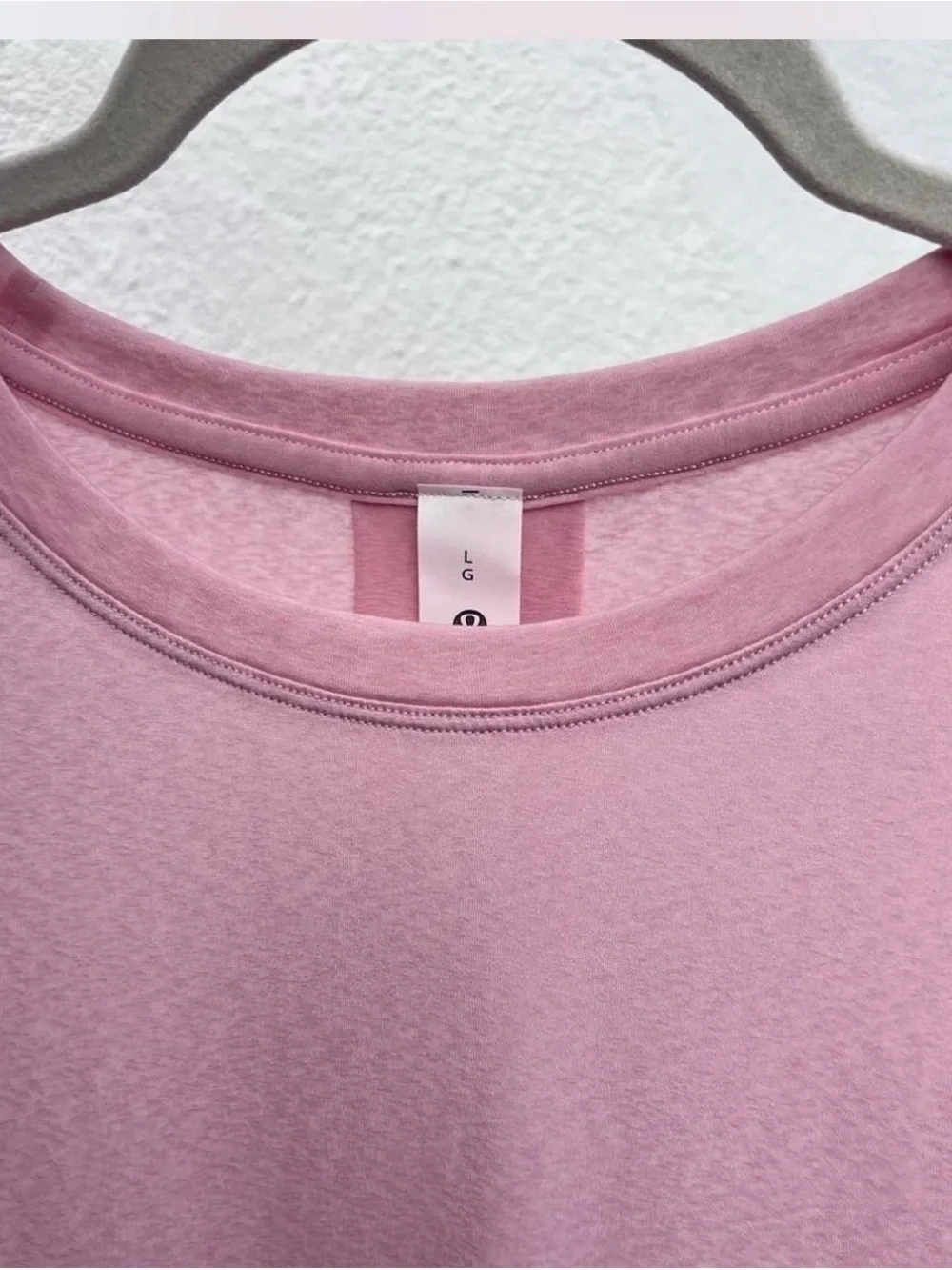 lululemon athletica Dusty Pink Short Sleeve Back-Slit Tee